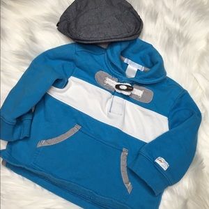 Janie and Jack Sweater and hat bundle 12/1…